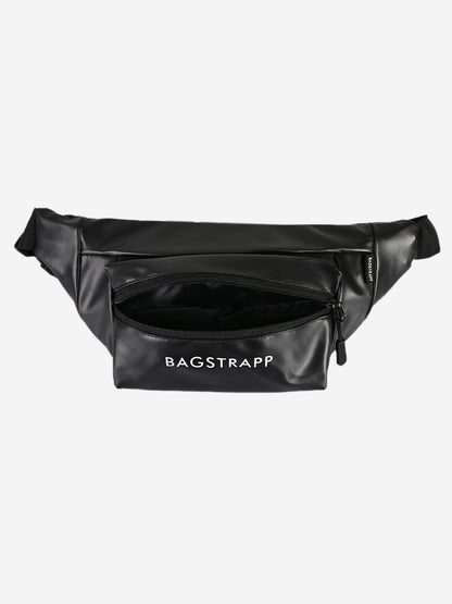 Bagstrapp Unisex Black Solid Waist Bag