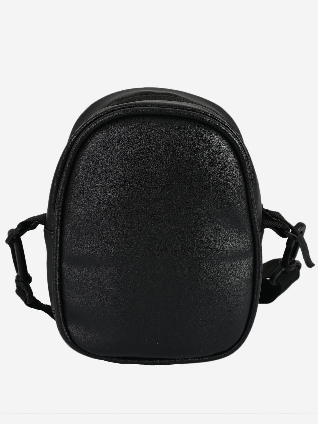 Bagstrapp Unisex Black Solid Sling Bag