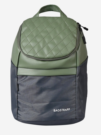 Bagstrapp Green/Grey Mini Backpack