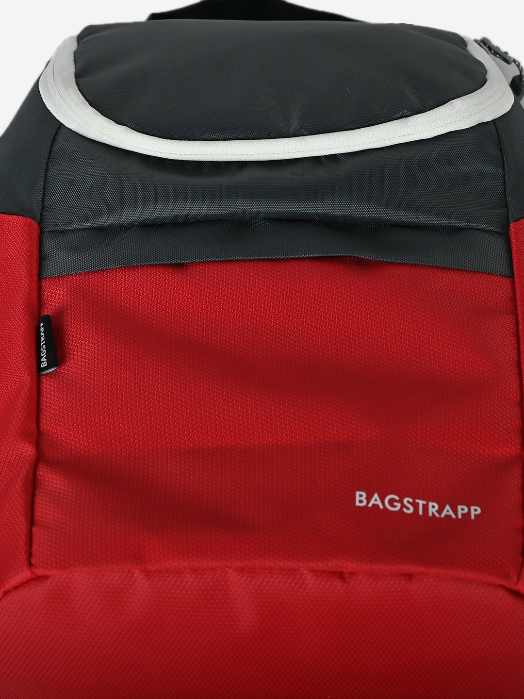 Bagstrapp Grey/Red Mini Backpack